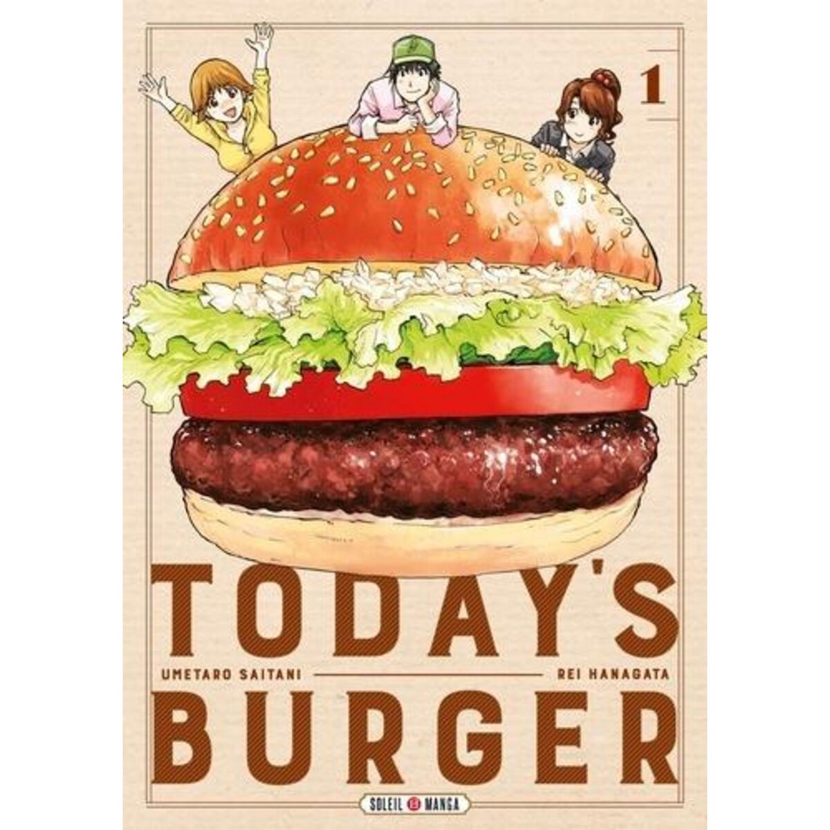 TODAY'S BURGER TOME 1 , Hanagata Rei