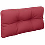 Voir la diapositive 4 : VIDAXL Coussin de palette rouge bordeaux 70x40x12 cm tissu