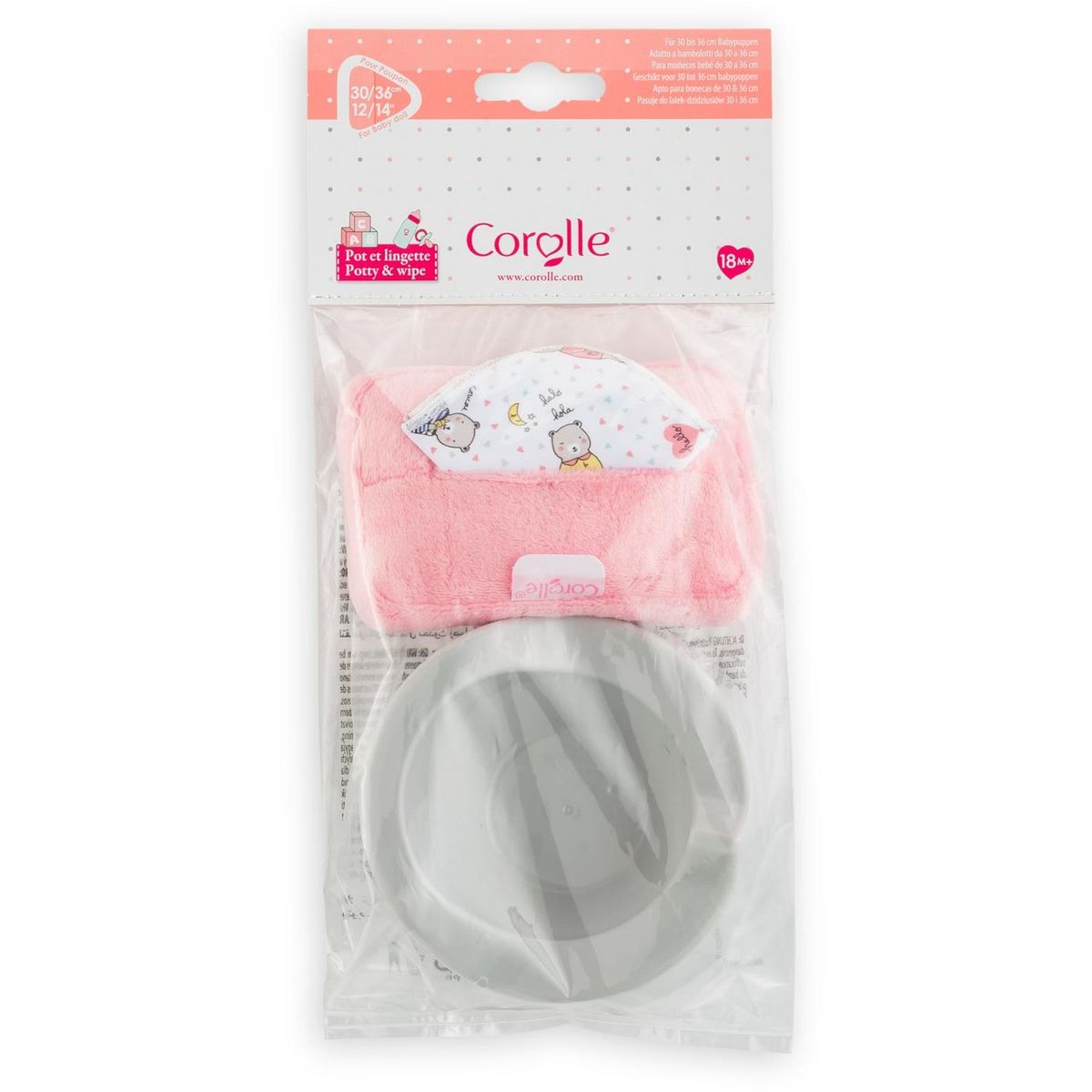 Corolle Pot et Lingette pour Poupon 30/36 cm