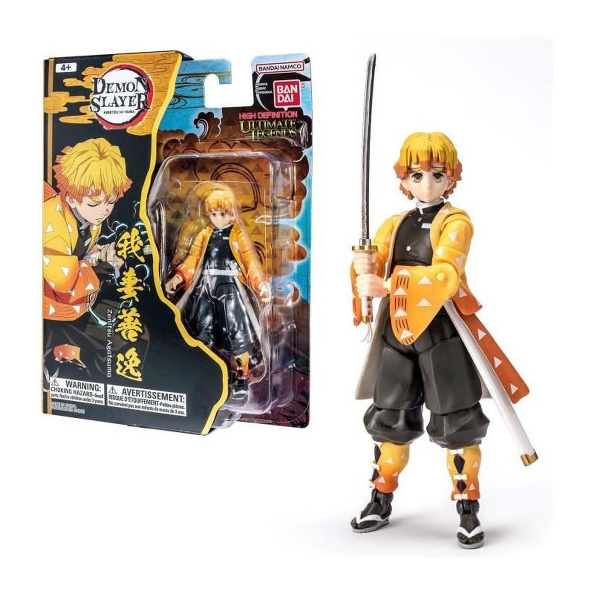 BANDAI BANDAI - Ultimate Legends HD - Figurine d'action Demon Slayer 12 cm - Zenitsu Agatsuma - VE88962