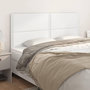Voir la diapositive 1 : VIDAXL Tetes de lit 4 pcs Blanc 100x5x78/88 cm Similicuir