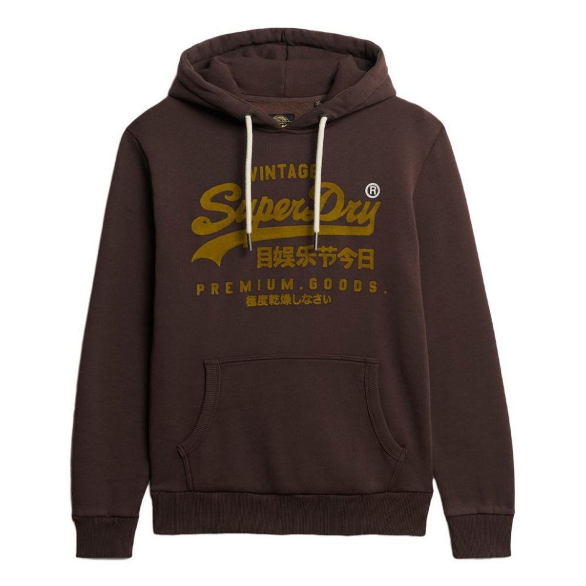 SUPERDRY Sweat Marron Homme Superdry Vl Tonal Relaxed