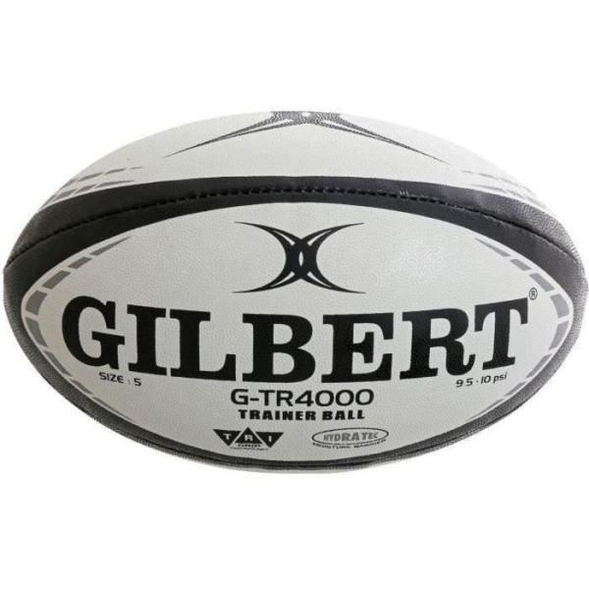 GILBERT Ballon de rugby - GILBERT - G-TR4000 - Taille 4 - Noir