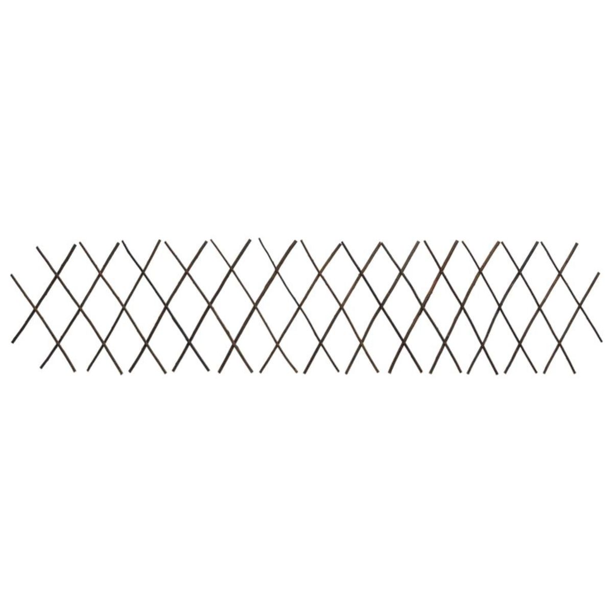 VIDAXL Clotures en treillis de saule 5 pcs 180x30 cm