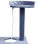 Voir la diapositive 4 : VIDAXL Arbre a chat avec griffoirs en sisal 150 cm Bleu fonce