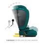 Voir la diapositive 3 : KINDERKRAFT Siege auto fix2go i size 76 150cm pratique confort