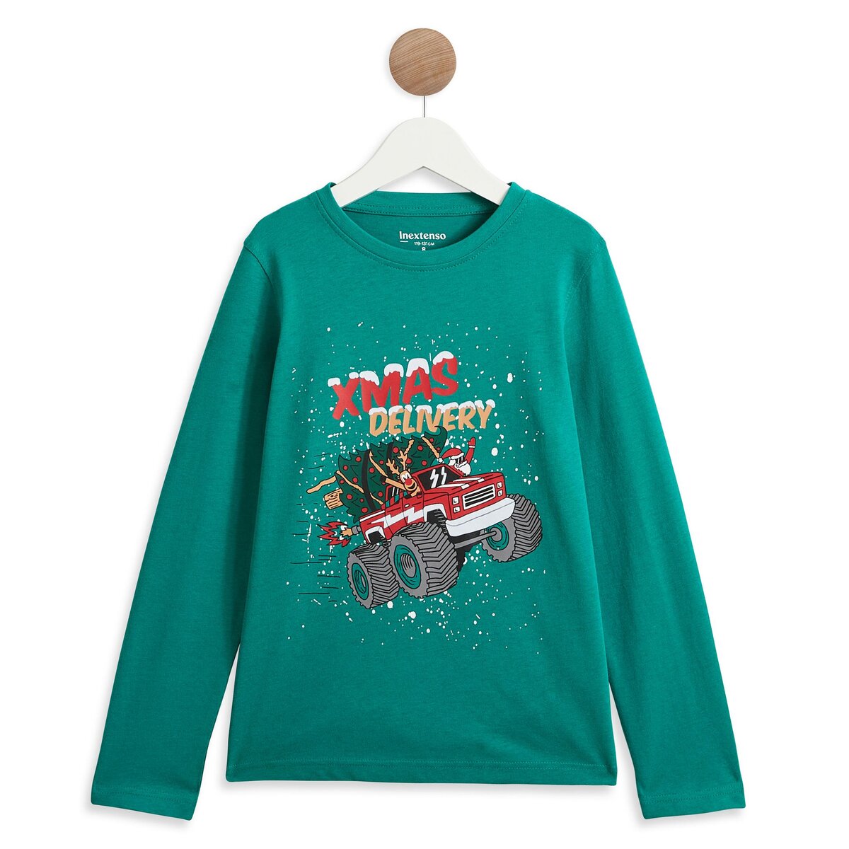 Tee shirt discount manche longue noel