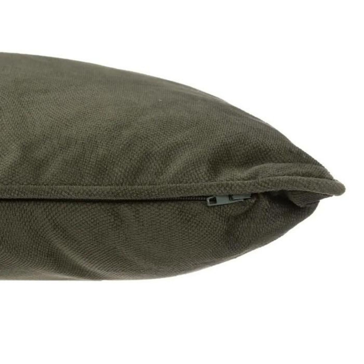 ATMOSPHERA Coussin Déhoussable  Lilou  50x30cm Vert Kaki