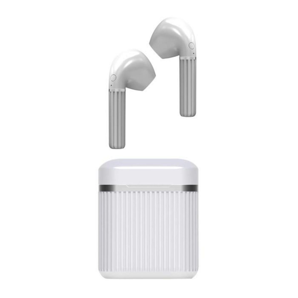 Paris Prix Écouteurs Sans Fils  Earbox Power  17cm Blanc