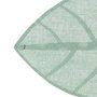 Voir la diapositive 2 : SECRET DE GOURMET Set de Table  Feuille  33x50cm Vert Menthe
