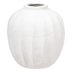 ATMOSPHERA Vase Boule en Céramique  Amia  28cm Blanc