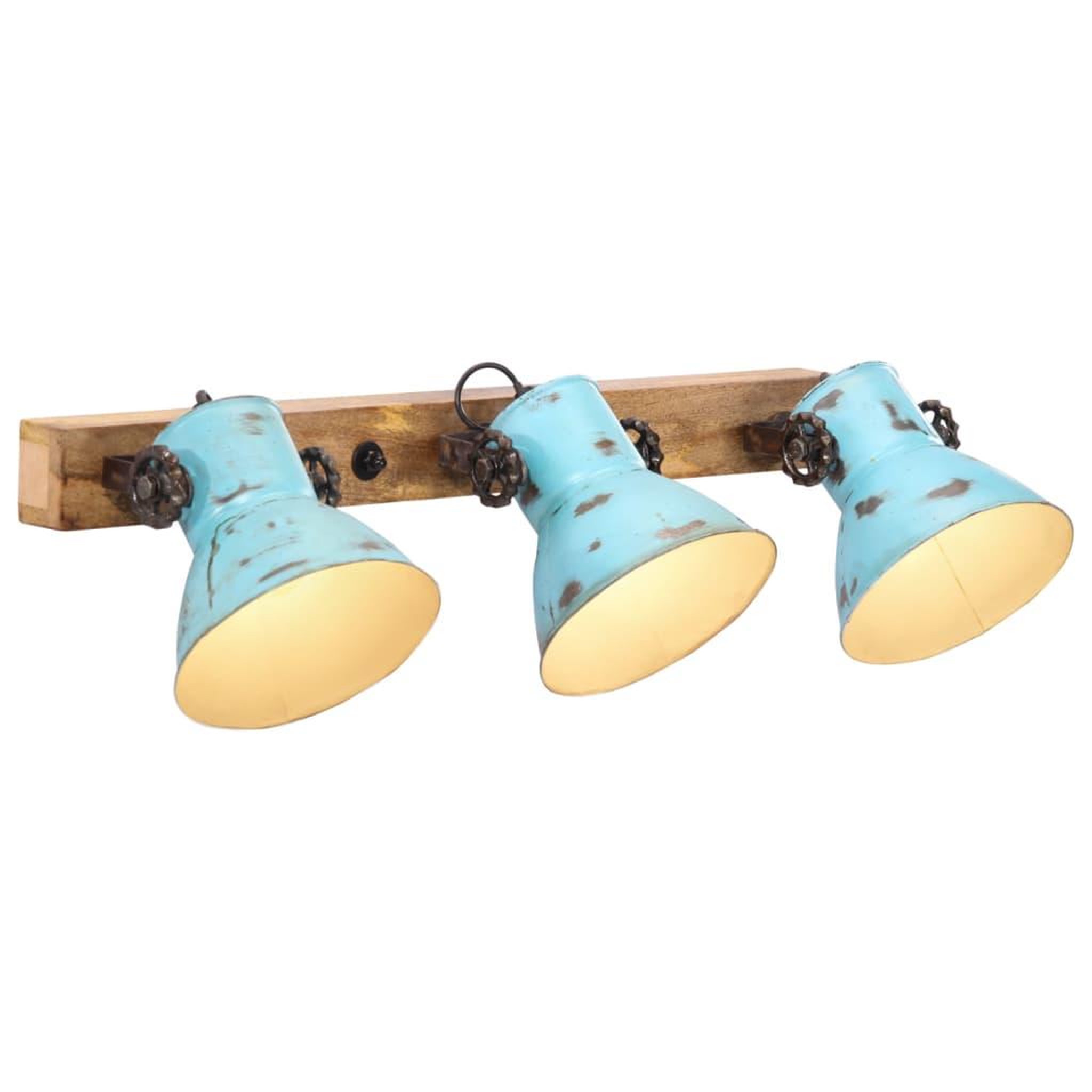 VIDAXL Lampe murale 25 W bleu delave 65x25 cm E27