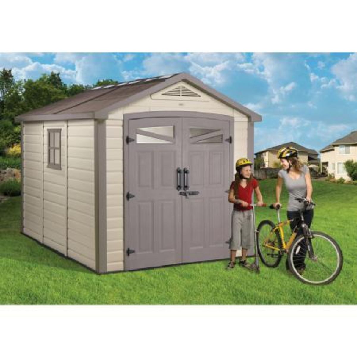 Abri de jardin résine 6.1m²