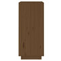 Voir la diapositive 5 : VIDAXL Buffet marron miel 38x35x80 cm bois massif de pin