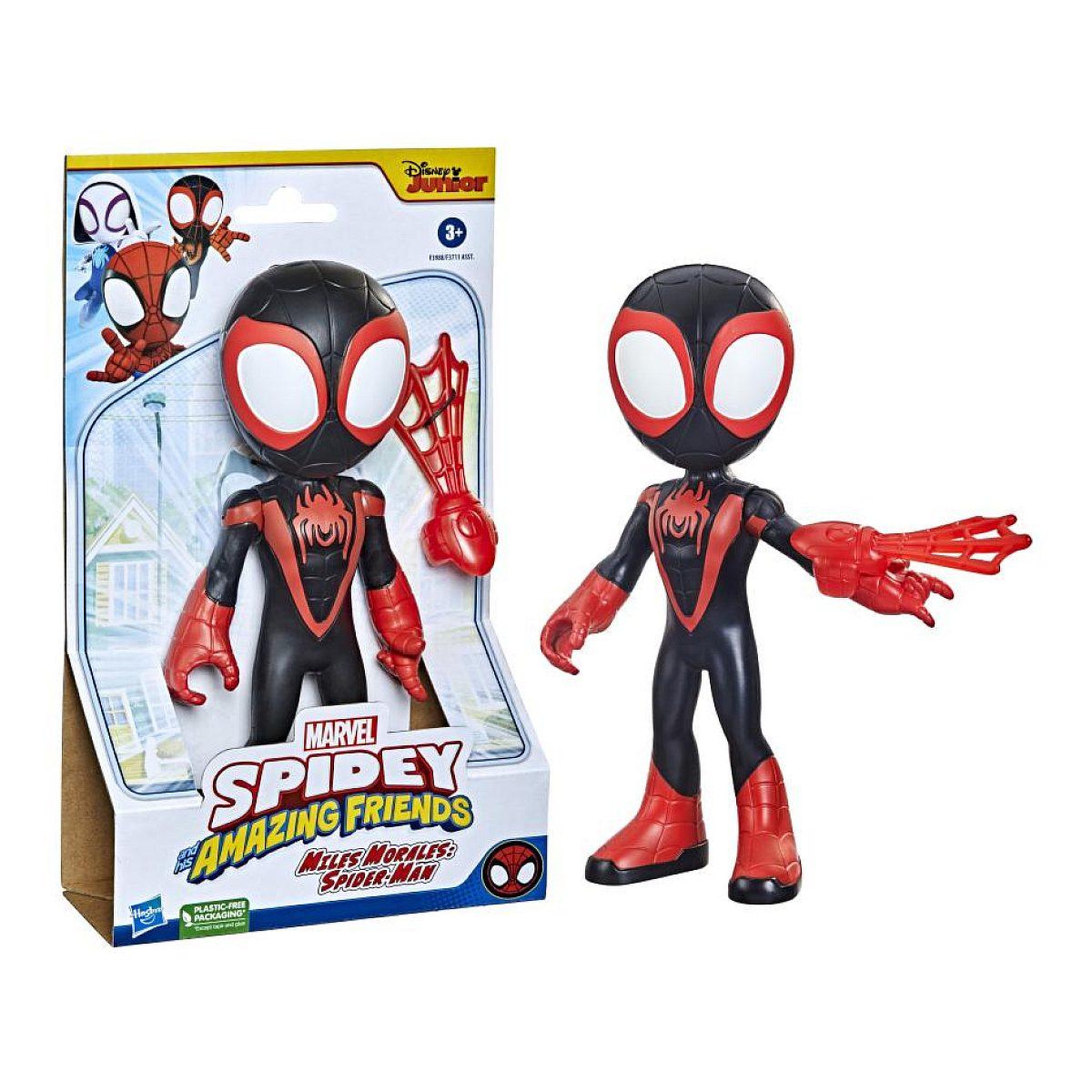 Voir la diapositive 3 : HASBRO Grande figurine miles morales  spider-man