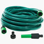 Voir la diapositive 1 : WERKAPRO Tuyau avec raccords et lance d15mm WERKA PRO