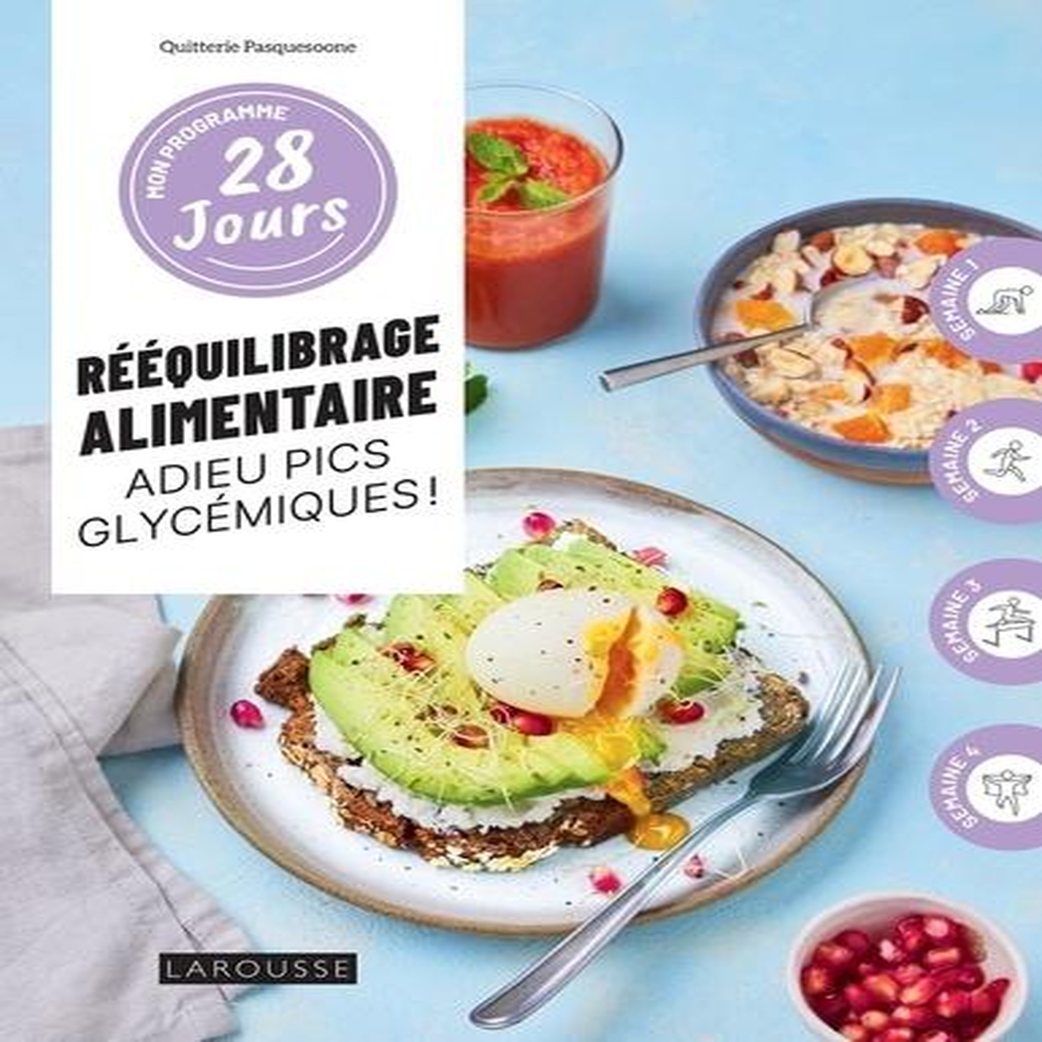 REEQUILIBRAGE ALIMENTAIRE, ADIEU PICS GLYCEMIQUES !, Pasquesoone Quitterie