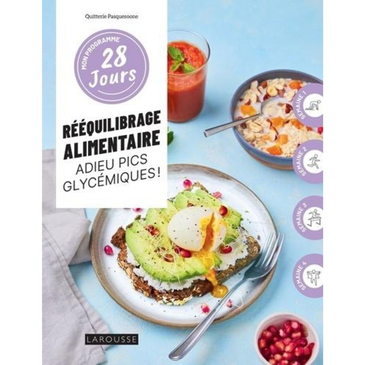 REEQUILIBRAGE ALIMENTAIRE, ADIEU PICS GLYCEMIQUES !, Pasquesoone Quitterie
