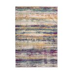 Paris Prix Tapis Rayures à Poils Courts  Anouk  Multicolore. Coloris disponibles : Multicolore