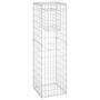 Voir la diapositive 3 : VIDAXL Poteaux a panier de gabion 2 pcs 40x40x140 cm Fer