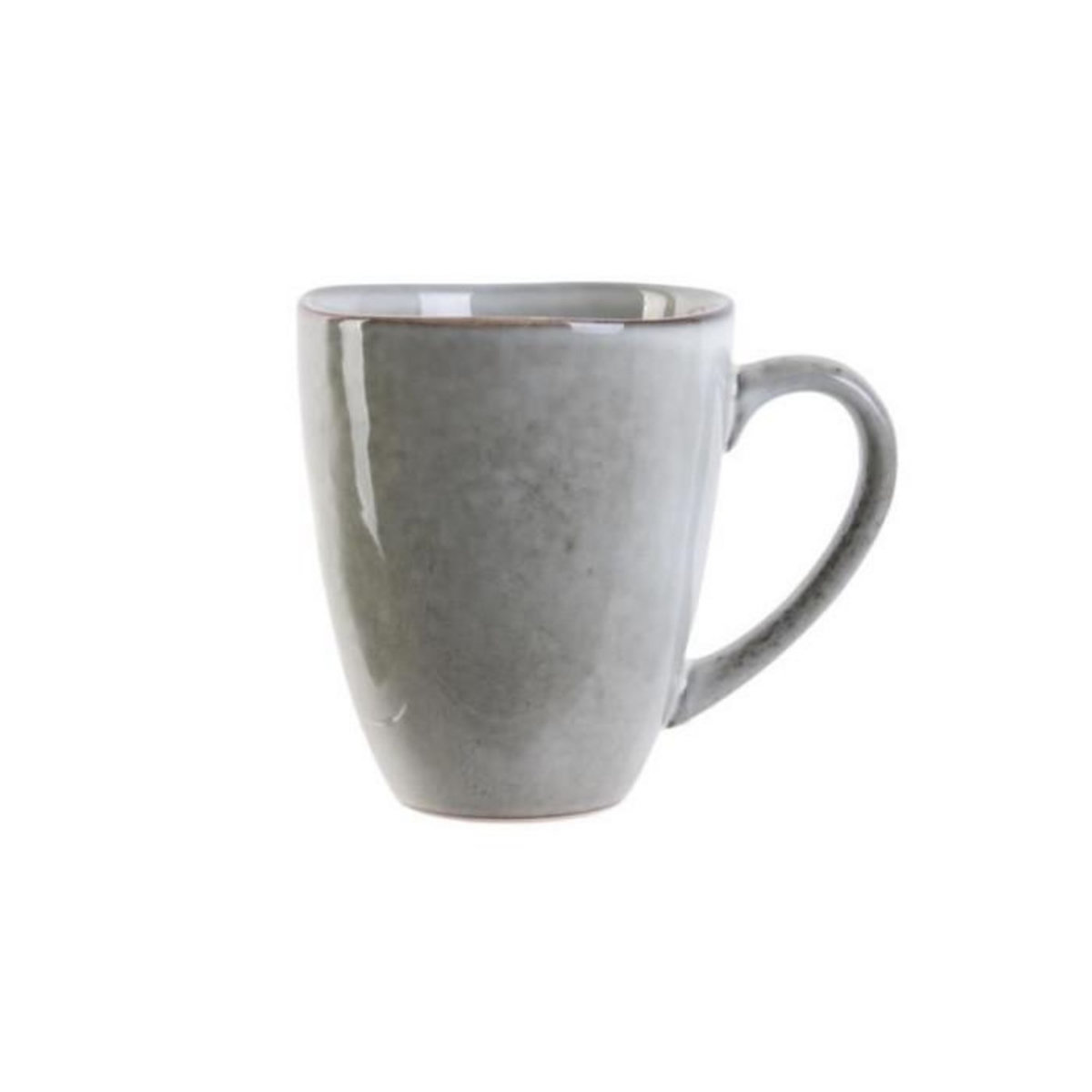 Paris Prix Lot de 6 Mugs  Au Grès du Temps  12cm Gris