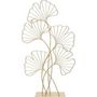 Voir la diapositive 2 : ATMOSPHERA Décoration à Poser  Feuilles Ginko  56cm Or