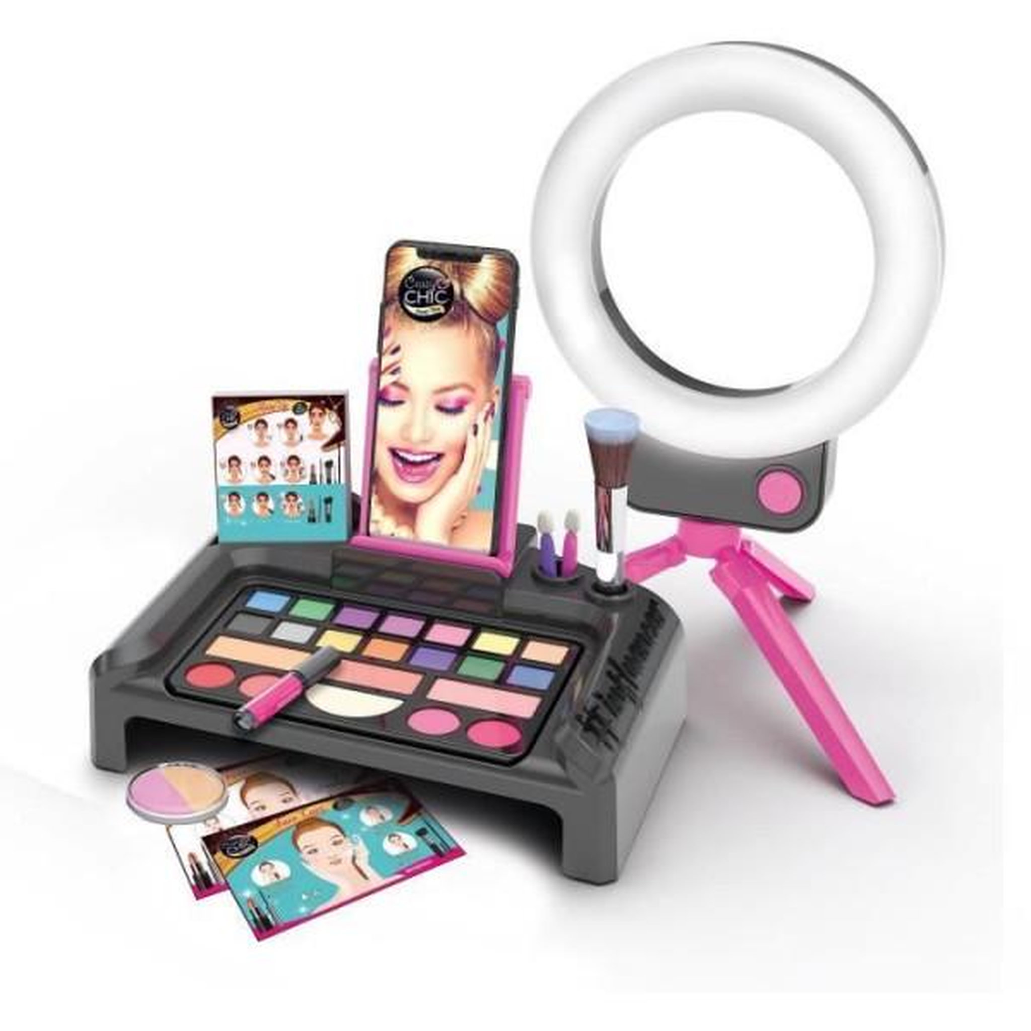 Voir la diapositive 2 : CLEMENTONI Atelier de maquillage - Clementoni - Make-up studio - Application dédiée - Crazy Chic
