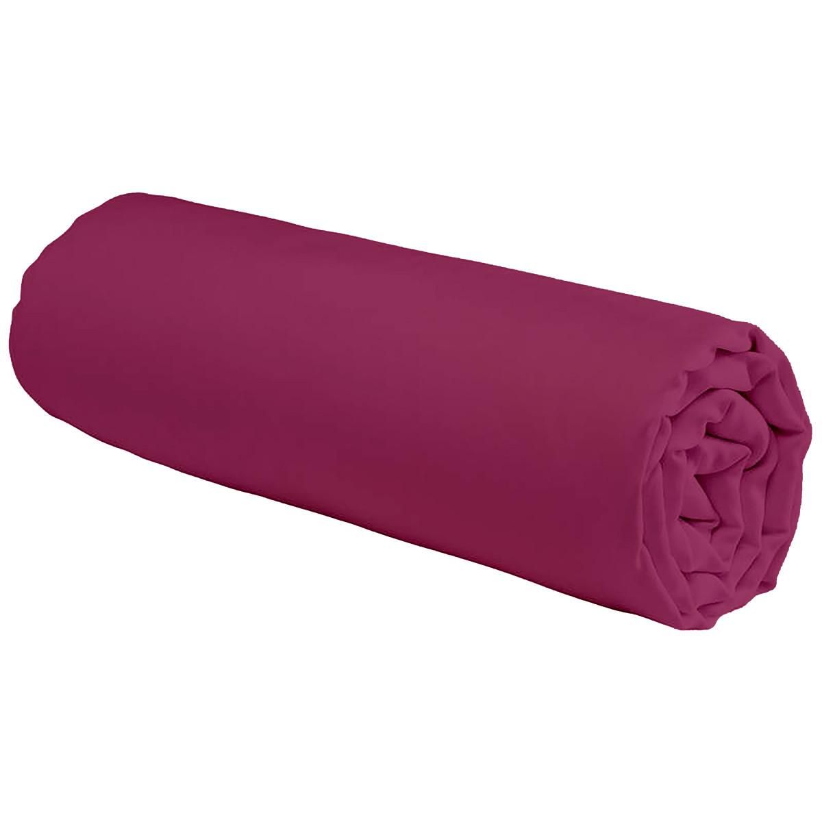 FUTURE HOME Drap housse en coton 57 fils uni bonnet 25cm