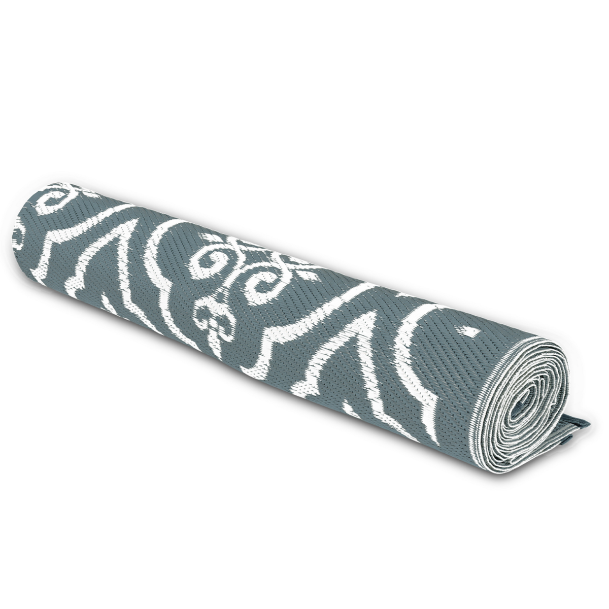 ID MARKET Tapis ext&#xE9;rieur TUNIS gris et blanc 180 x 280 CM