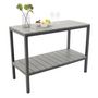 Voir la diapositive 1 : Paris Prix Console de Jardin  Parma  125cm Gris