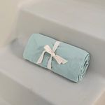 Petit Béguin Drap housse enfant bleu 90 x 190 cm. Coloris disponibles : Bleu