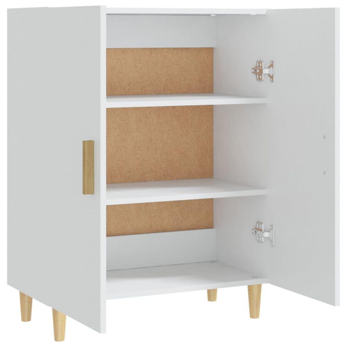 VIDAXL Buffet Blanc 70x34x90 cm Bois d'ingenierie