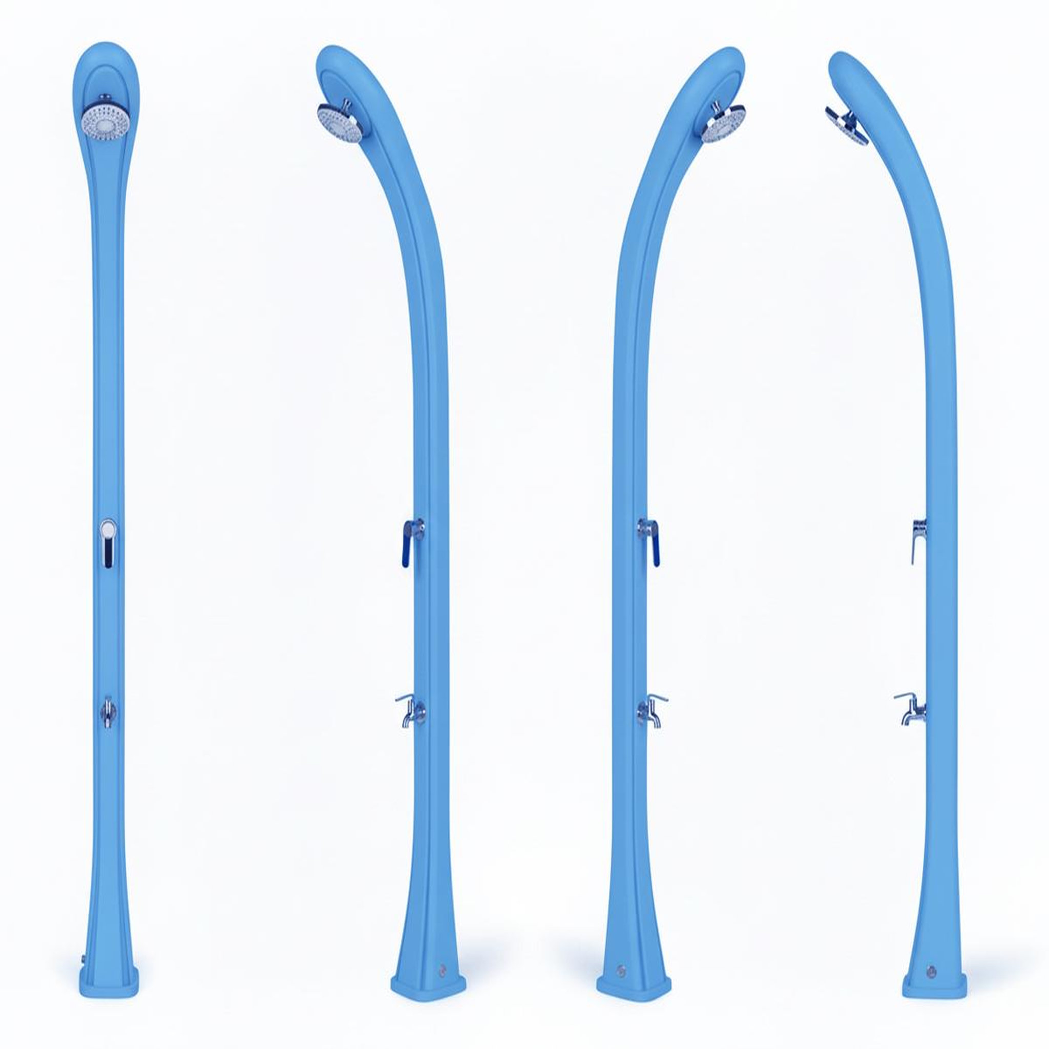 Voir la diapositive 3 : Formidra Douche solaire 28 L So Happy Bleue - Formidra