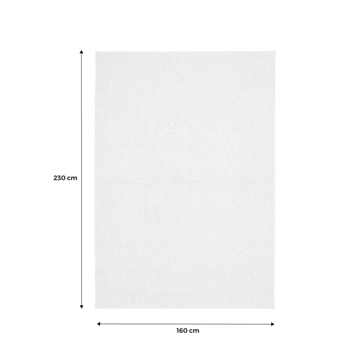 SWEEEK Tapis intérieur/extérieur effet jute coloris naturel, stabilisé aux UV