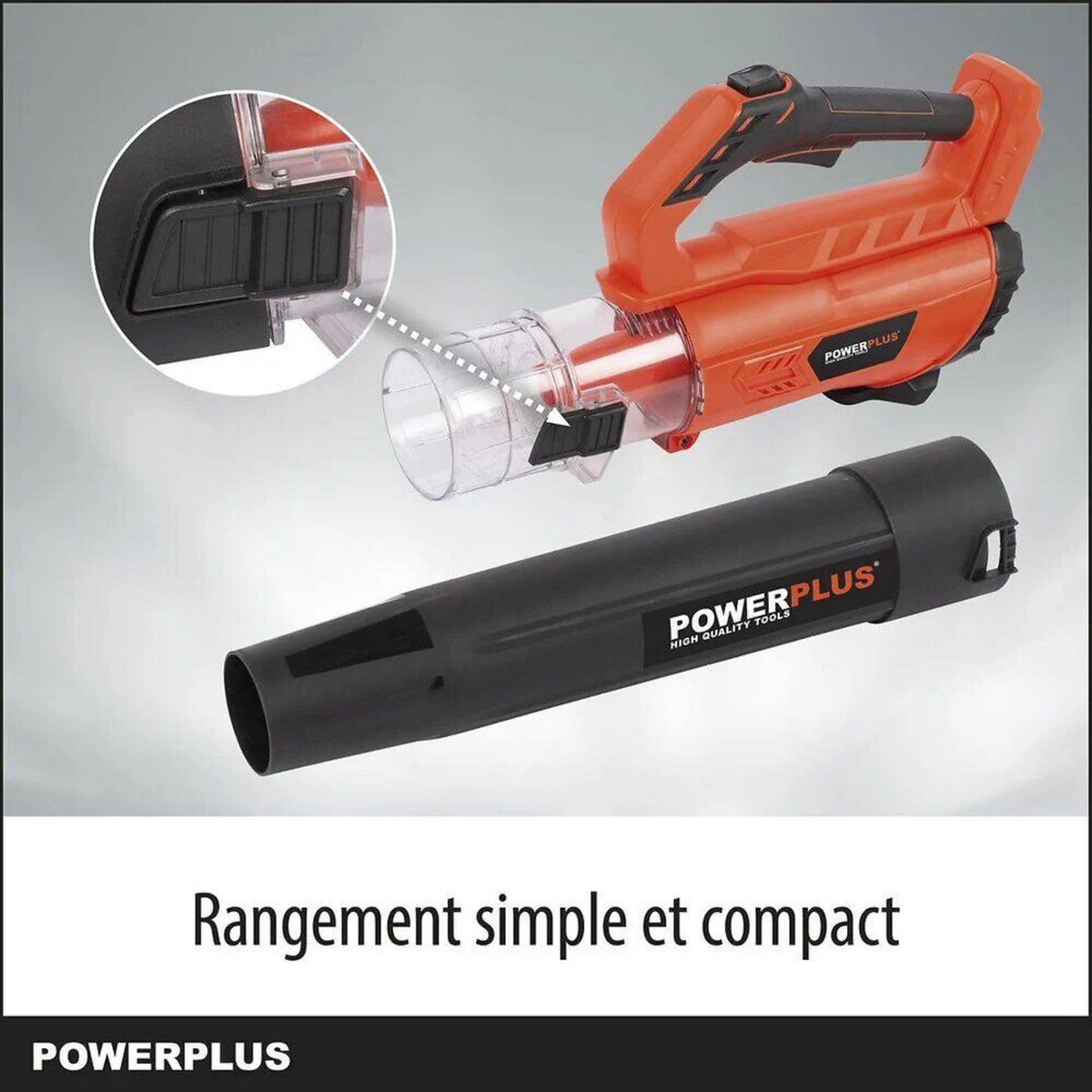 DUAL POWER Souffleur batterie 40 Volts vitesse 200km