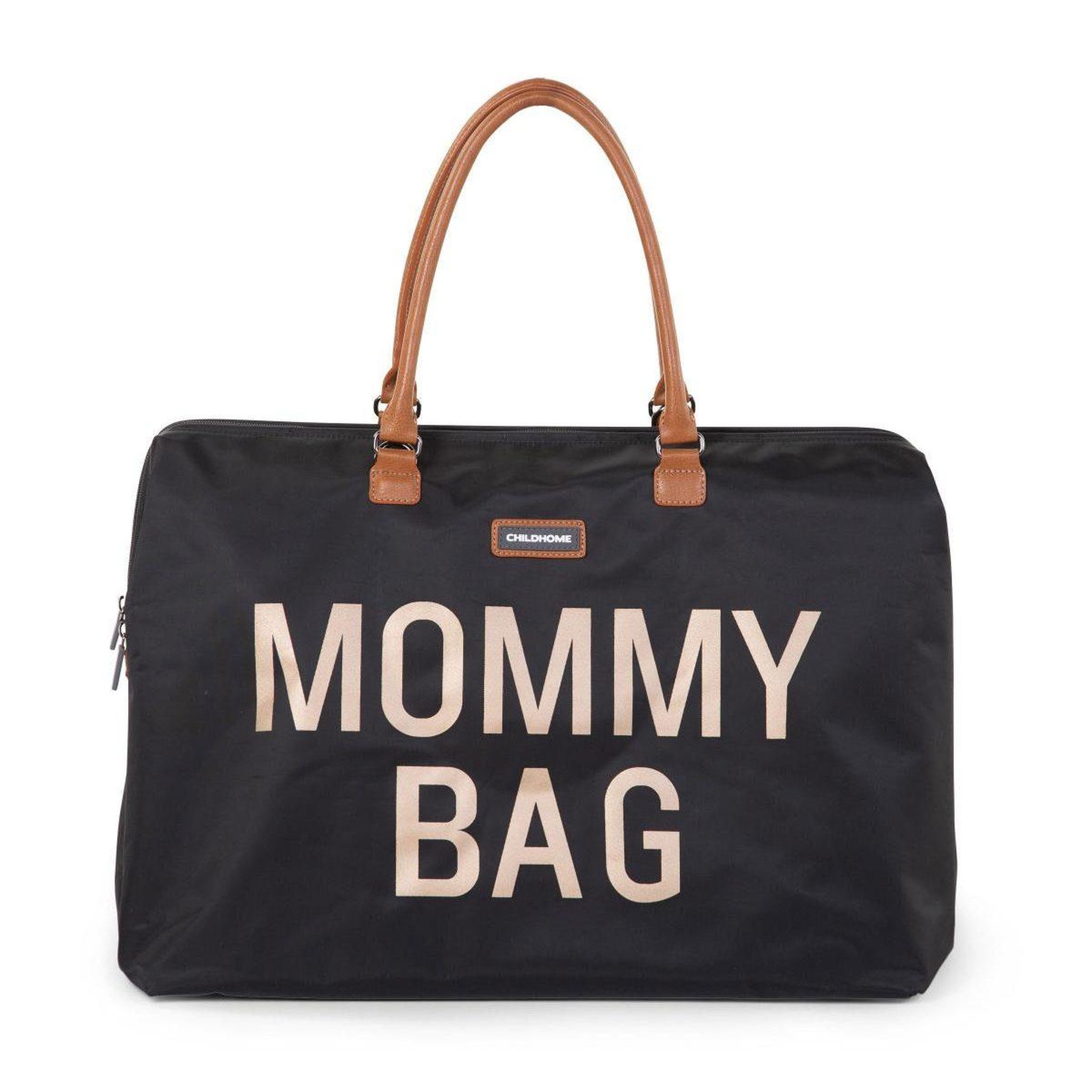 CHILDHOME Mommy Bag Sac A Langer Noir Or