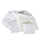 OLYMPE LITERIE OLYMPE LITERIE | Pack REVERIE Protège matelas + Couette + Oreiller. Coloris disponibles : Blanc