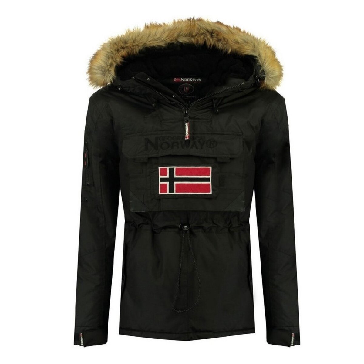 GEOGRAPHICAL NORWAY Parka Noir Garçon Geographical Norway Barbier