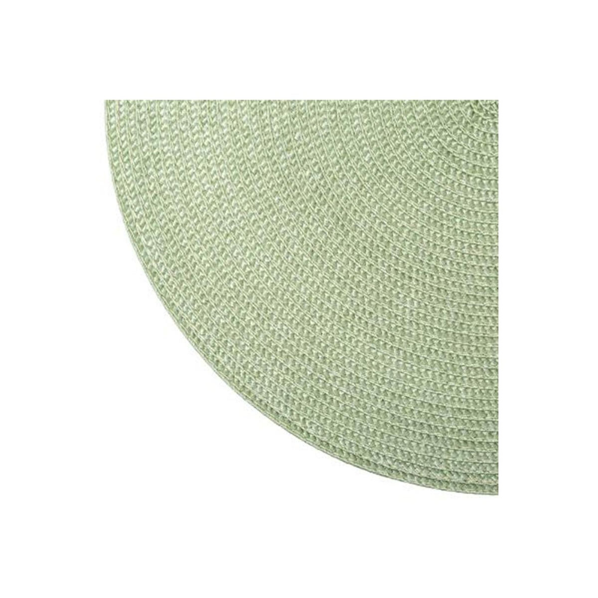 SECRET DE GOURMET Set de Table Rond  Tressé  38cm Olive
