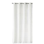 Douceur d'Intérieur Rideau Arcadia - Velours à motifs. Coloris disponibles : Blanc