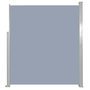 Voir la diapositive 2 : VIDAXL Auvent lateral retractable de patio 160 x 300 cm Gris