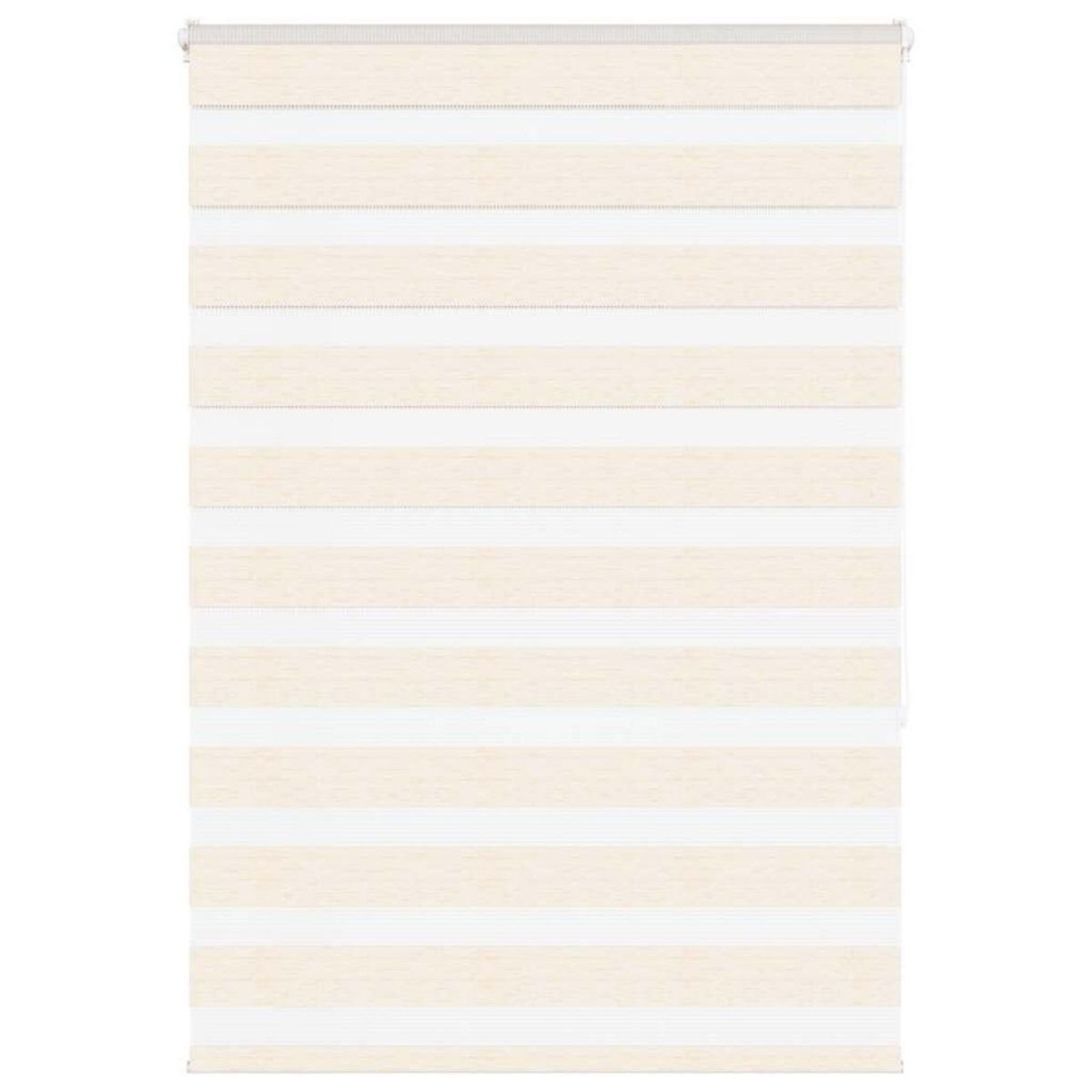 VIDAXL Store zebre beige marbre largeur du tissu 100,9 cm polyester