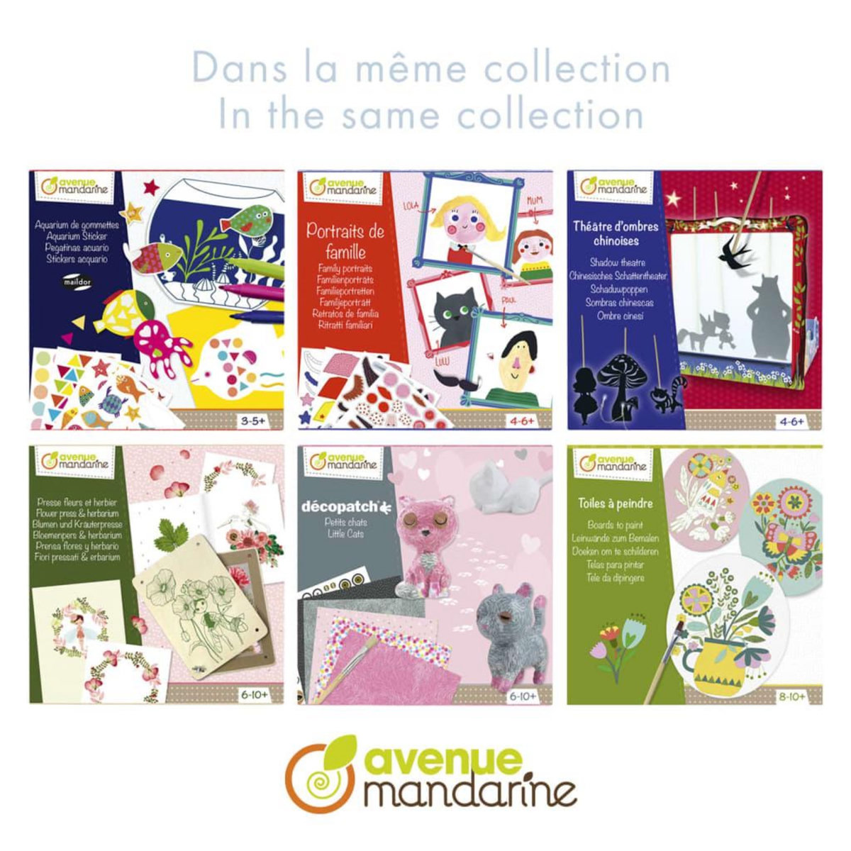 Avenue Mandarine Avenue Mandarine Boîte creative Origami Initiation