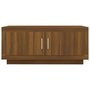 Voir la diapositive 5 : VIDAXL Table basse Chene marron 102x50x45 cm Bois d'ingenierie