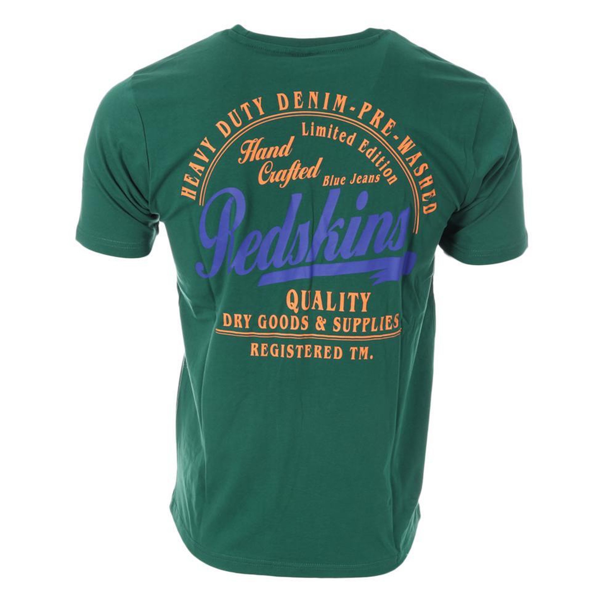 Voir la diapositive 2 : REDSKINS T-Shirt Vert Homme Redskins TS6214