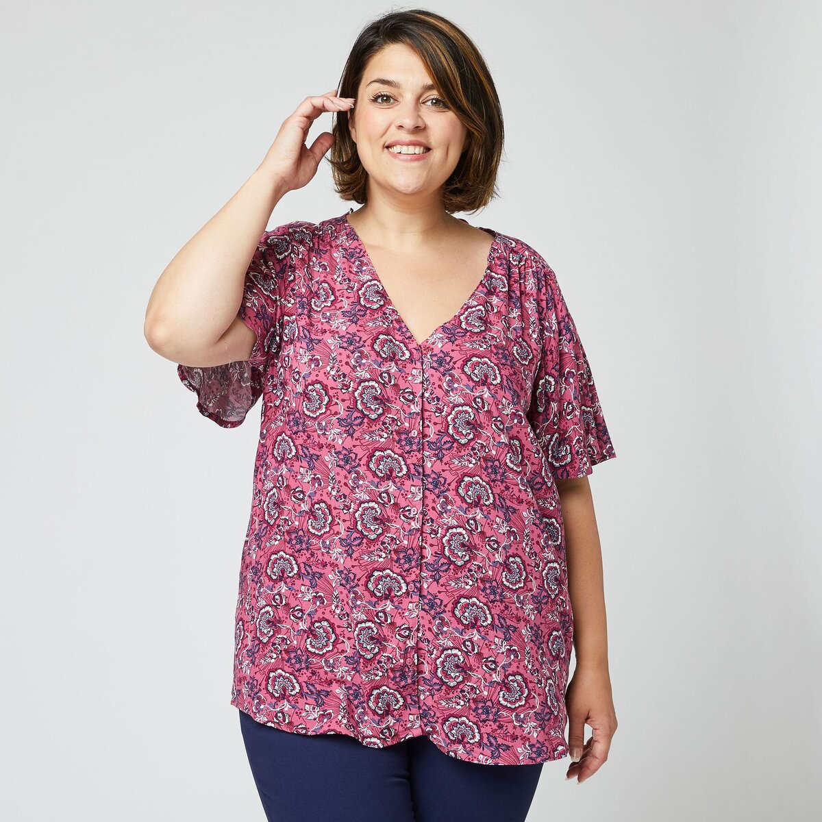 Blouse femme grande taille best sale pas cher