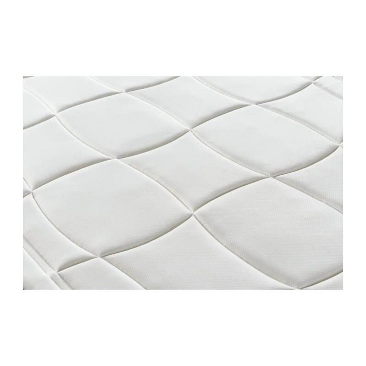 DEKO DREAM DEKO DREAM Ensemble matelas + sommier 160x200 cm - Mousse memoire - 28cm - 5 zones - Ferme - HOTEL PREMIUM LUX