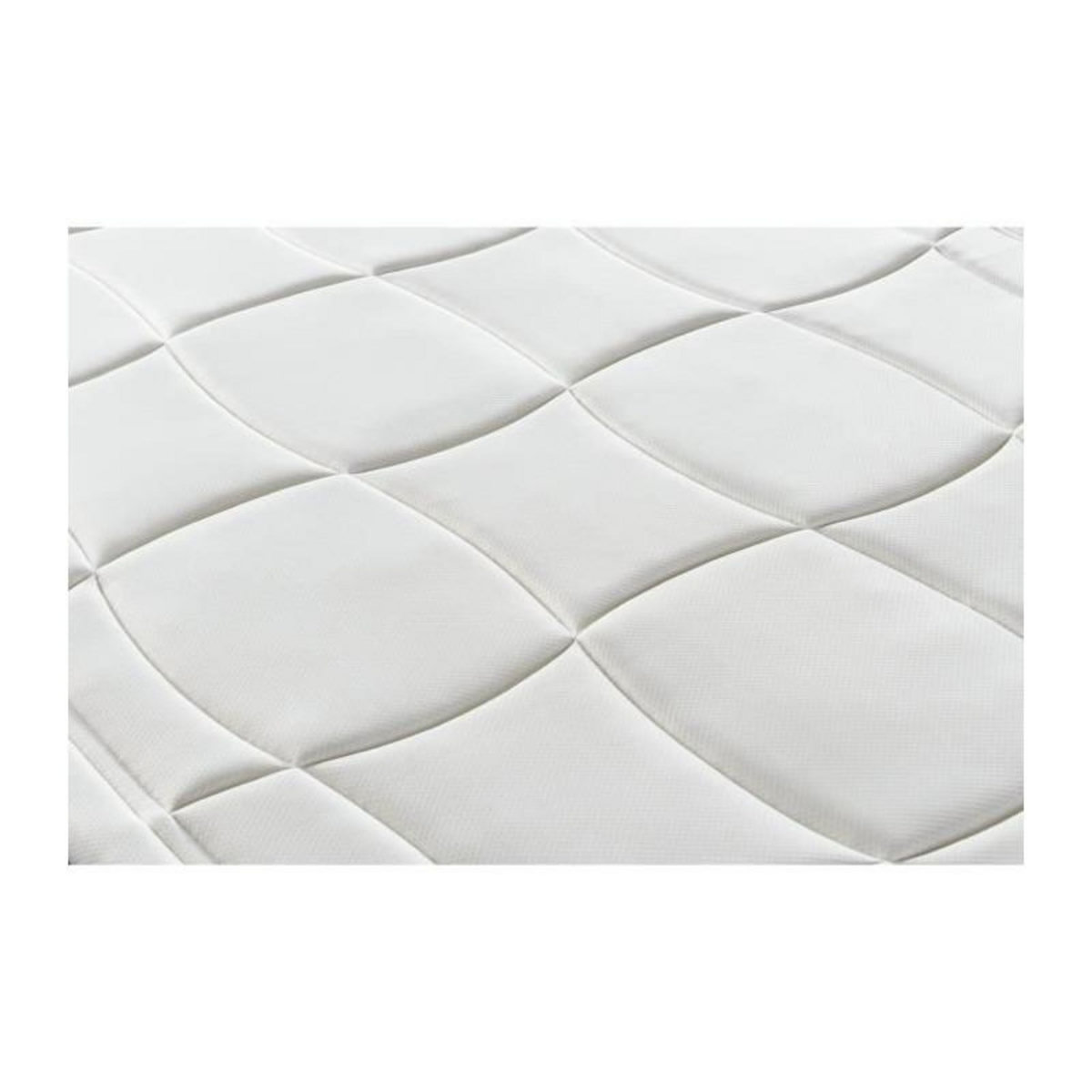 DEKO DREAM DEKO DREAM Ensemble matelas + sommier 160x200 cm - Mousse memoire - 28cm - 5 zones - Ferme - HOTEL PREMIUM LUX
