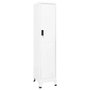 Voir la diapositive 1 : VIDAXL Armoire a casiers Blanc 38x45x180 cm Acier