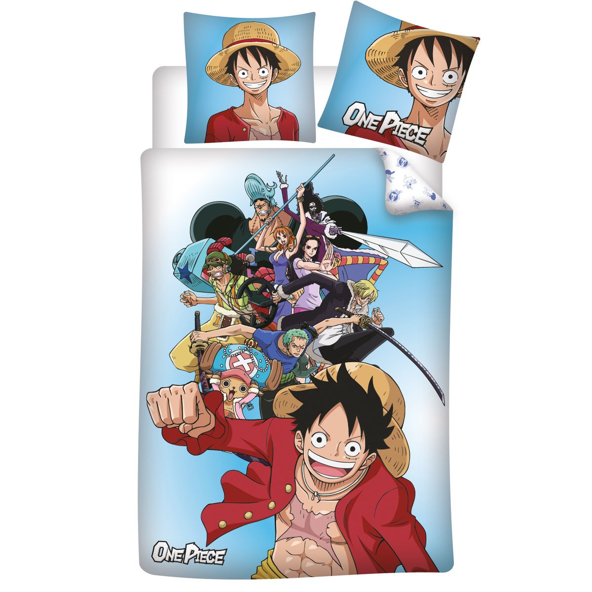 one piece Parure housse de couette enfant microfibre ONE PIECE